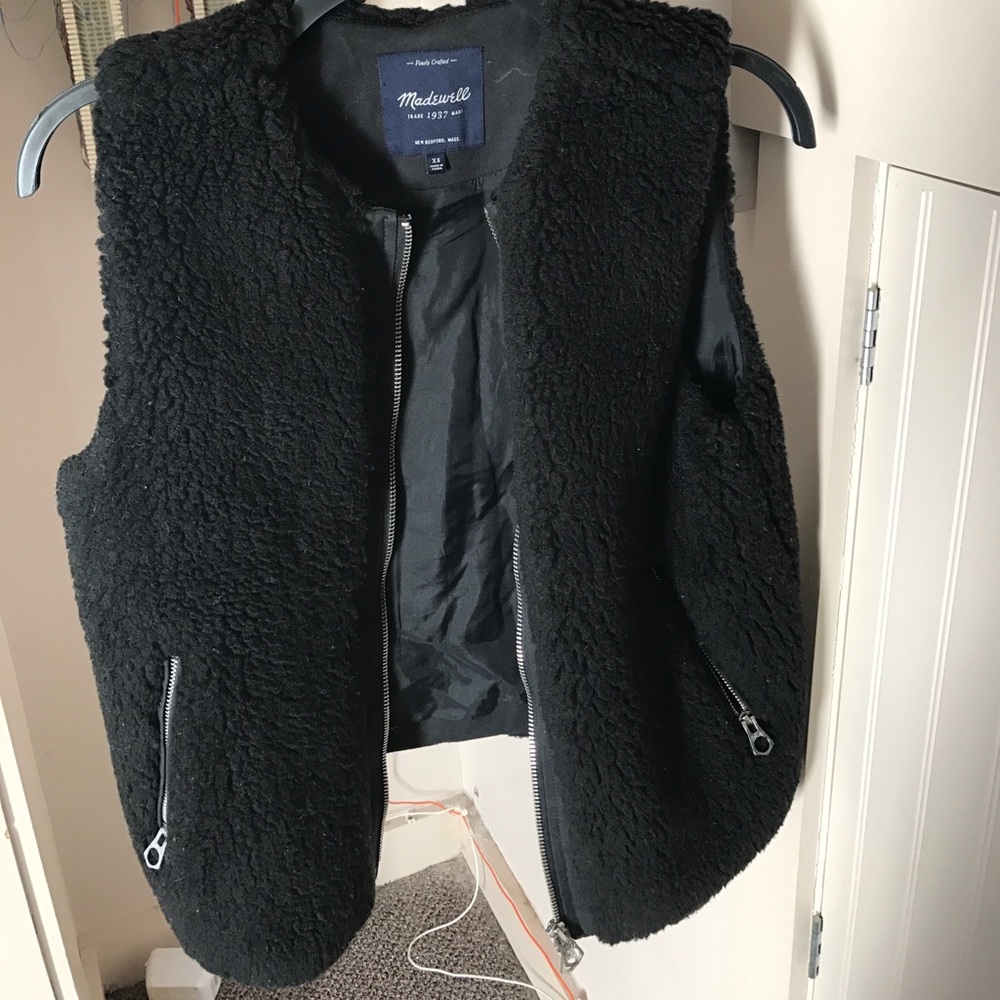 Madewell Teddy Bear Vest